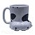 Caneca 3D Cerâmica Artesanal Esmaltada 430ml Patinha Dálmata - Imagem 1