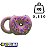 Caneca 3D Cerâmica Artesanal Esmaltada 390ml Rosquinha Donut - Imagem 6