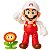 Boneco Colecionável Super Mario - Fire Mario Candide - Imagem 1