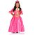 Fantasia Princesa Rosa Luxo 35006 G - Imagem 1