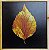 Quadro Pinus - Folha Dourada - Imagem 1