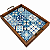 Bandeja de Azulejo - Azulejos Azuis - Imagem 1
