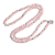Japamala BRACELETE QUARTZO ROSA 108 contas de 6mm com FLOR DE LÓTUS - Imagem 1