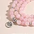 Japamala BRACELETE QUARTZO ROSA 108 contas de 8mm com Flor de Lótus - Imagem 3