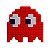 Luminária Fantasma (Vermelho) em polietileno: Pac-Man Blinky - Licenciada - Imagem 3