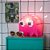 Luminária Fantasma (Rosa) em polietileno: Pac-Man Pinky- Licenciada - Imagem 1