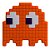 Luminária Fantasma (Laranja) em polietileno: Pac-Man Clyde- Licenciada - Imagem 2