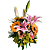 Arranjo Luxo de Lirios, Girassois e Gerberas - Imagem 2