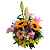 Arranjo Luxo de Lirios, Girassois e Gerberas - Imagem 4