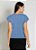 Blusa Floral Social com Amarração - Moda Feminina, Evangélica, Casual - Imagem 2