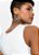 Blusa Regata Camiseta Cropped com  Decote Redondo - Moda Feminina Casual, Festa, ou Passeio - Imagem 3