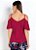 Blusa de Alça e Manga Ciganinha - Moda Feminina Casual ou Festa - Imagem 2