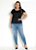 Blusa Manga Curta - Moda Feminina Plus Size, Casual, Evangélica, ou Passseio - Imagem 7