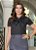 Blusa com Estampa em Poá e Gola Laço - Moda Feminina - Plus Size - Evangélica - Casual - Imagem 5