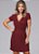 Vestido com Decote Transpassado Plus Size - Social - Casual - Festa - Imagem 6