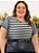 Blusa Camisa Feminina Plus Size Animal Print Elegante Casual - Imagem 4