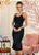 Vestido Midi Tubinho com Babado na Barra - Moda Feminina - Imagem 1
