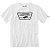 Camiseta Vans MC Classic MN Full Patch White / Black - Branca - Imagem 1