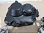 Kit tampas 160 2022/24 preta fosca com detalhes cromados - Imagem 3