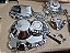 Kit tampas Broz/Fan/Titan/Start 160 2022 a 2024 original cromadas - Imagem 3