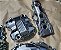 kit tampas fan150/titan150 esd sem catalizador cromadas - Imagem 2