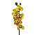 Galho de Orquidea Octomeria SILICONADO DM-0015AM - Imagem 1