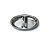 PETISQUEIRA 2 DIVISOES 25 CM X 18 CM INOX 3446 - Imagem 1