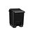 LIXEIRA C/ PEDAL 14L PRETA - Imagem 2
