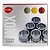 KIT 6 PCS PORTA CONDIMENTOS MAGNETICO ACO INOX 15X19CM - Imagem 3