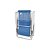 CADEIRA RECLIN 8 POS ALUM - AZUL - Imagem 7