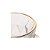JARRA DE VIDRO SODO-CALCICO C/FIO DE OURO DIAMOND TRANSPARENTE 1L - Imagem 5