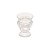 CACHEPOT DE CRISTAL DE CHUMBO DIAMANTE 7,2x5,8x10cm - Imagem 3