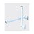 PAR DE VARAL DOBRAVEL METAL BRANCO 4 FUROS - Imagem 2