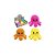 POLVO DE PELUCIA HUMOR DUPLA FACE COLORS 13X16CM - Imagem 1