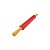 ROLO DE MASSA DE SILICONE CABO MADEIRA 42 CM VERMELHO - Imagem 1