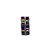 Brinco piercing fake avulso folheado a ouro branco com zirconias coloridas semijoia - Imagem 2