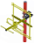 ANTENA YAGI 406 - 470 MHz 9,0 dBi 04 ELEMENTOS Y44009-04SG - Imagem 1