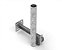 SUPORTE PARA ANTENAS PARA LAJE E PAREDE TUBO REDONDO 2 GALVANIZADO SLP-2IN-GF - Imagem 2