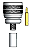 CONECTOR N 50 OHMS MACHO RETO CRIMP PINO SOLTO PARA CABO  RG/RGC 58 CM-4CR AC018 - Imagem 1