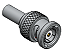 CONECTOR BNC 50 OHMS MACHO RETO CRIMP PINO FEMEA PARA CABO RG/RGC 58 LM-100 AC012 - Imagem 1