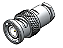 CONECTOR BNC 50 OHMS MACHO RETO PRENSA CABO PARA RG/RGC 58 LM-1 AC013 - Imagem 1