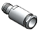 CONECTOR TNC FEMEA RETO PRENSA CABO PARA  RG/RGC-213 - TF-10 - AC024 - Imagem 1