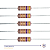 Resistor de Fio 4R7 5w 5% Axial - Imagem 1