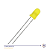 Led Amarelo 5mm Difuso - Imagem 2