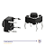 Chave Tactil 6x6x4,3mm 4t 180º - 100 Peças - Imagem 2