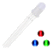 LED 5mm RGB Anodo Comum 4 pinos Difuso Leitoso - Imagem 1