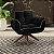 Poltrona Decorativa Giratória Luxuosa Tecido Veludo - Gustavo Decor - Imagem 5