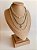 Colar Choker Ball Pedra Turquesa - Imagem 4