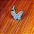 Piercing Borboleta Azul - Imagem 3