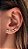 Brinco Ear cuff 4 Pedras - Imagem 2